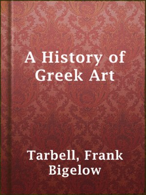 cover image of A History of Greek Art
